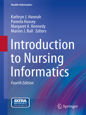 cover image of Introduction to Nursing Informatics